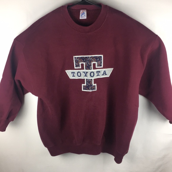 Jerzees Tops - Toyota Sweatshirt Maroon Women’s XL